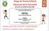 Stage enfants vacances de la Toussaint (Octobre 2024)